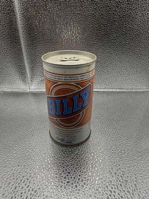 Vintage Billy Carter Billy Beer Aluminum Beer Can Empty Single w/Pull Tab Intact