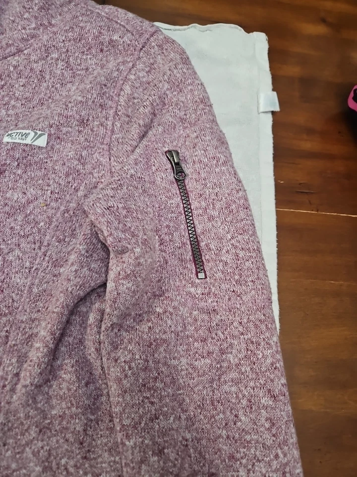 Vellón activo azul marino antiguo para dama talla L Foto 3 de 4