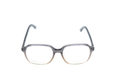 Amelia E Moonlit Gray Square Eyeglasses Frames 54-18-145