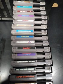 NES Console Very Good 25 NES Games 2 Controllers Gun And Protective Covers 💎