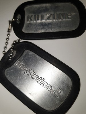 Killzone / PlayStation2 - ''Dog Tag'' - KEIN SPIEL - Anhänger - Erkennungsmarke -
