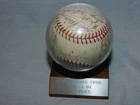 1970 MINNESOTA TWINS TEAM FIRST PLACE SIGNED AUTOGRAPHED BASEBALL -100% ORIGINAL