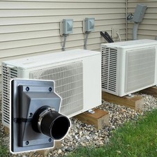 HVAC Wall Penetration&LineSet Cover Kit for Split System Indoor&Outdoor Use