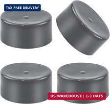 4 Pack Rubber Bearing Dust Caps,1.98 Inch Trailer Hub Grease Cap for Trailer Whe
