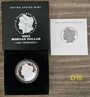 2023 US Mint Proof Morgan Dollar 99.9% Silver San Francisco