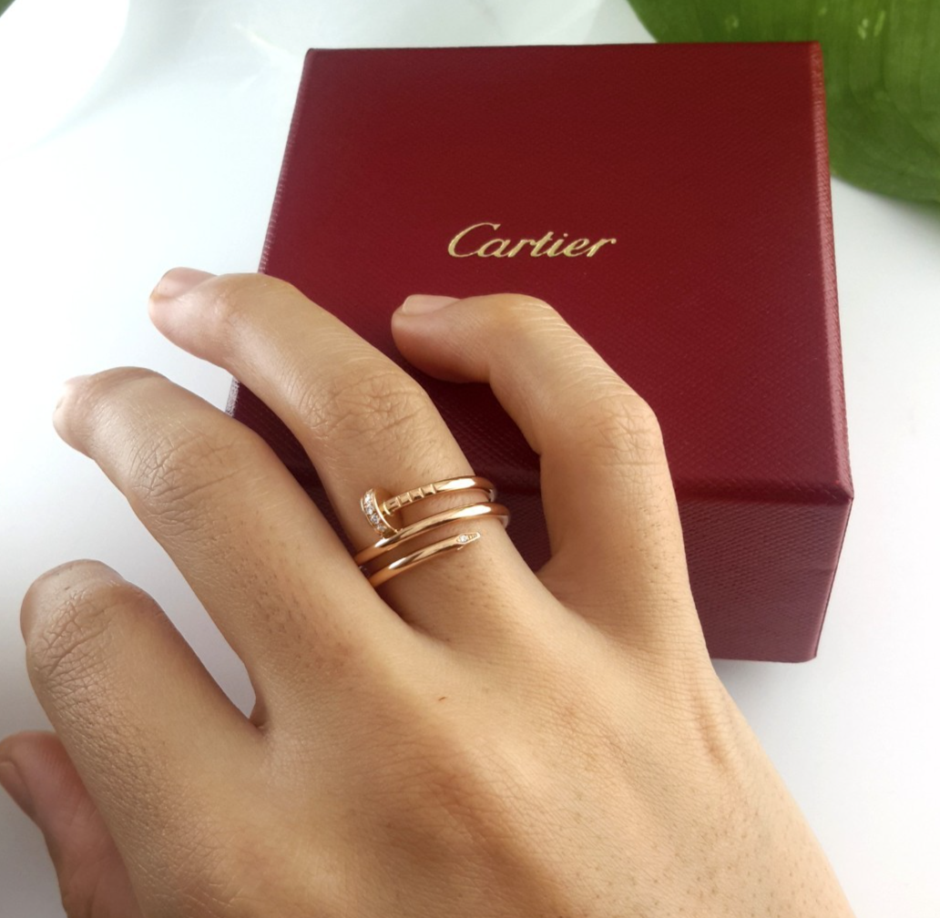 【定価53万円・#53】JUSTE UN CLOU RING, CLASSIC CRB4092600 - Juste un Clou ring - Yellow gold - Cartier