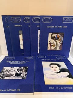 EO. avec ENVOI de Maya PICASSO. Catalogue Pablo PICASSO et DORA MAAR 1998.