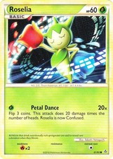 Pokemon - Roselia - 61/95 - Common - HS Unleashed - NM on eBay