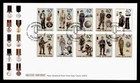 DR WHO 2003 NEW ZEALAND FDC MILITARY UNIFORM CACHET BLOCK M71905