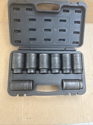 MAC Tools 8pc 1/2'' Drive Axle Nut Socket Set w/Case (AS4548)