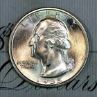 * 1935-S * SOLID+ GEM BU MS WASHINGTON QUARTER * FROM ORIGINAL COLLECTION