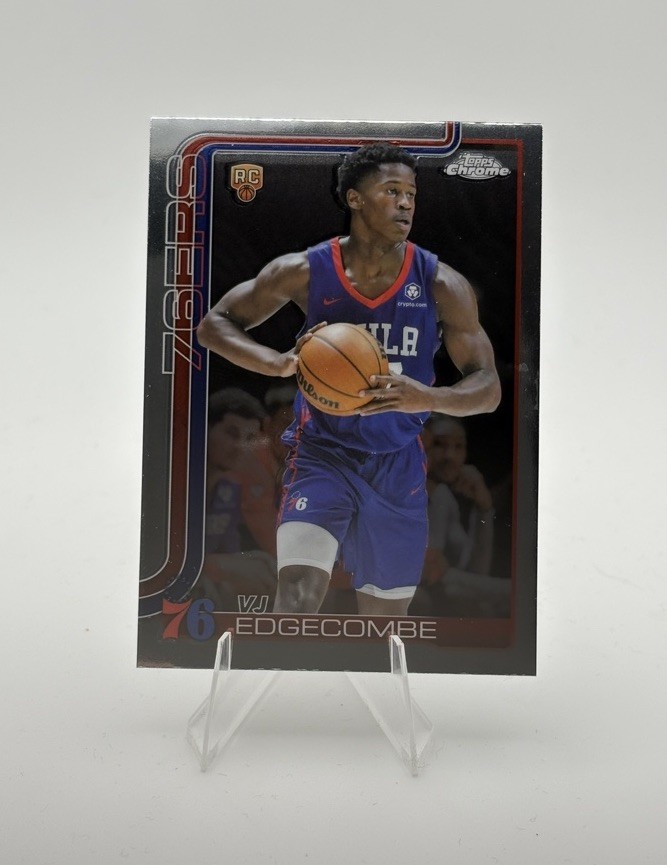 2025 Topps Chrome - VJ Edgecombe - #253 - Base RC