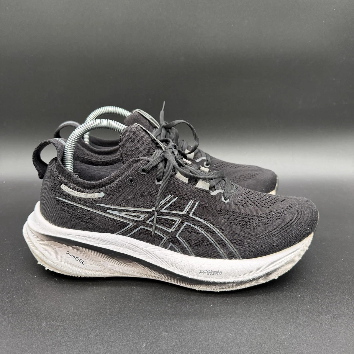 Asics Gel Nimbus 26 Birch Black for sale | eBay