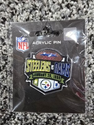 NFL Pittsburgh Steelers Acrylic Super Bowl Pins Vs. Rams