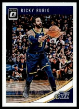 2018-19 Donruss Optic Ricky Rubio Utah Jazz #53