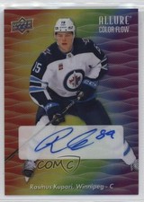 2023 Upper Deck Allure Color Flow Full Rainbow Rasmus Kupari #CFA-RK Auto 1fc5