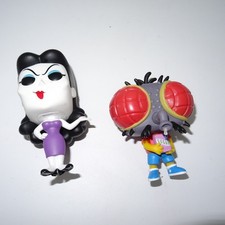 Funko POP Television Fly Boy Bart The Simpsons #820 and a lady