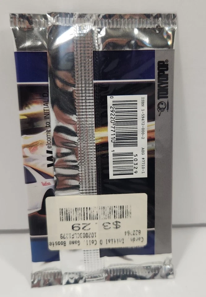 Initial D Collectible Card Game Booster Pack 11 Cards TokyoPop NEW SEALED AEG  - Image 2 of 4