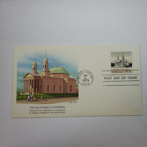 First Day Covers 1979 The Baltimore Cathedral - Picture 2 of 5