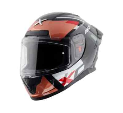 Black Orange Axor Motocross Helmet Helmet Full Face Motorcycle