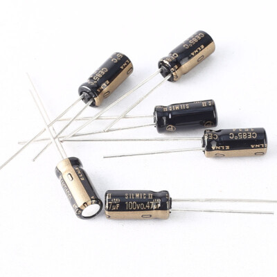 JAPAN 4PCS Elna Rfs silmic II 0.47uf 100V highest audio Capacitor New diy HiFi