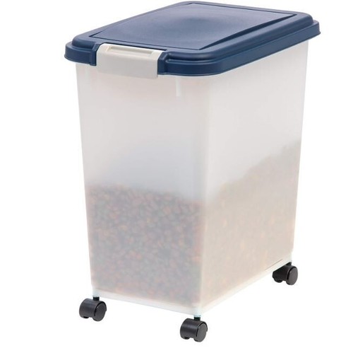 40 lb Pet Food Storage Container Large Dry Bin for Dog Cat Bird BPA Free Wheels - Picture 10 of 24