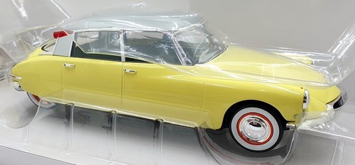 Norev Scala 1/18 181762 - Citroen DS 19 1960 Giallo Con Diga Caravan - Foto 3 di 5