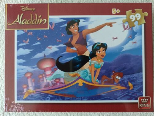 Walt Disney - Aladdin Puzzle (99 Teile) 33 X 22 cm für Kinder ab 5 Jahren - Bild 1 von 1