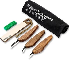 Hutsuls S.06 Wood Carving Knives Kit Craft Wood Whittling Kit for Beginners Kids
