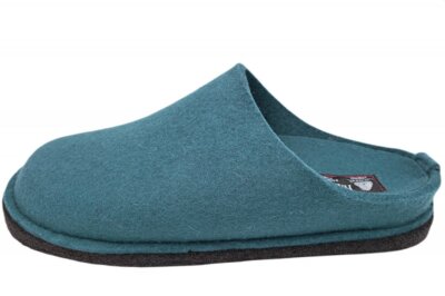 Haflinger Flair Soft Hausschuh Filz Pantoffel Piniengrün 311010-108