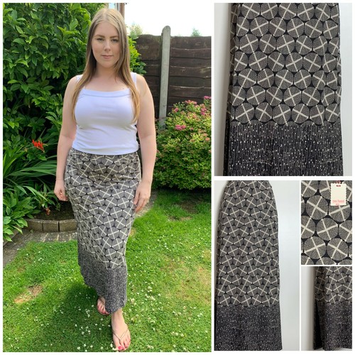 Stretch Jersey Maxi Skirt Sizes 