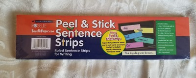 Peel & Stick Sentence Strips 