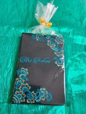 Personalised Book Henna Design Book Gifts Book Teacher s Personalised Notebook