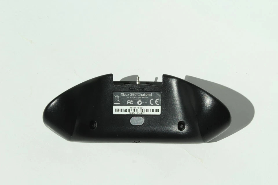 Official Microsoft Xbox 360 Chatpad Keyboard Chat Pad Text Keypad Black OEM - Image 4 of 4