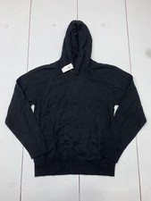 Gap Kids Black Knit Sweater With Hood Girls Size XXL New