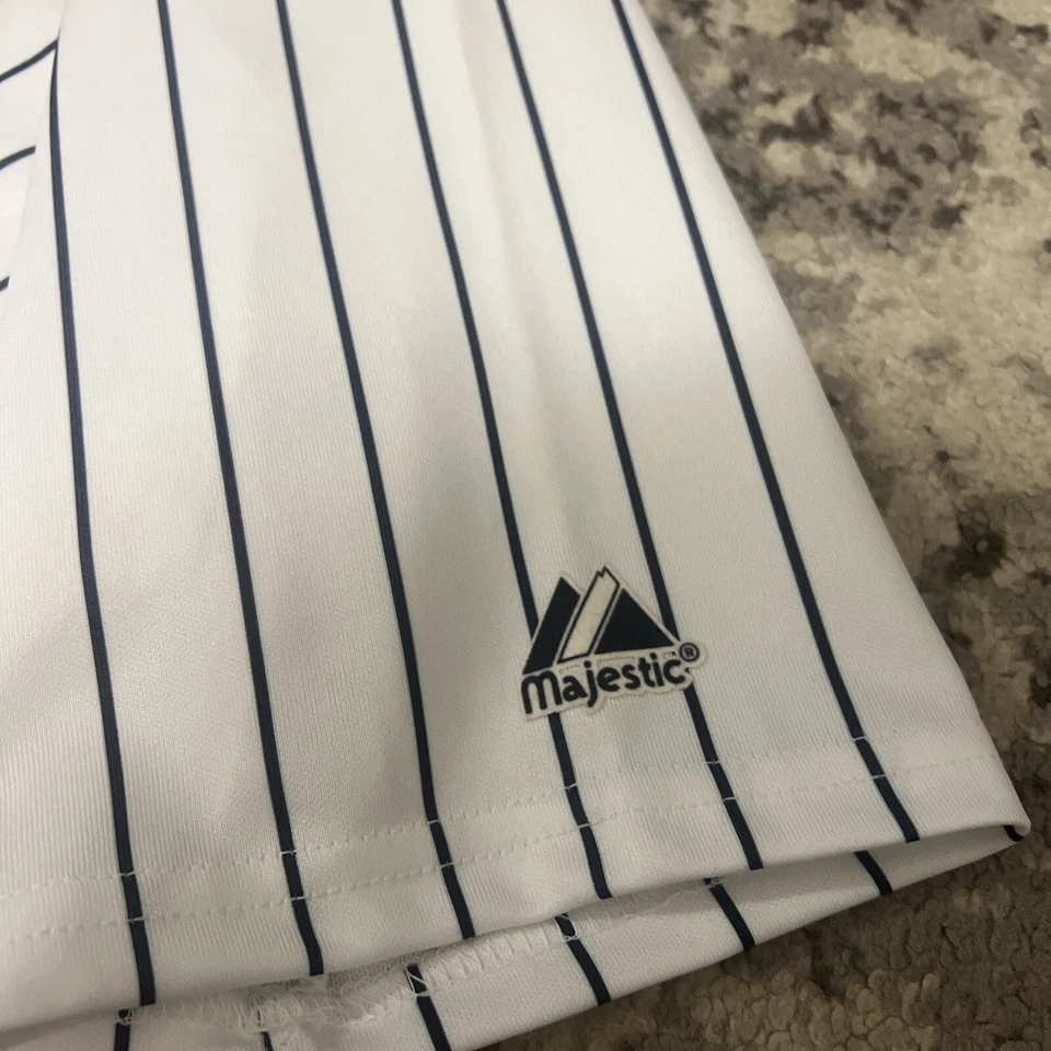 Camiseta deportiva vintage para niños Robinson Cano New York Yankees cosida majestuosa juvenil - XL Foto 4 de 4