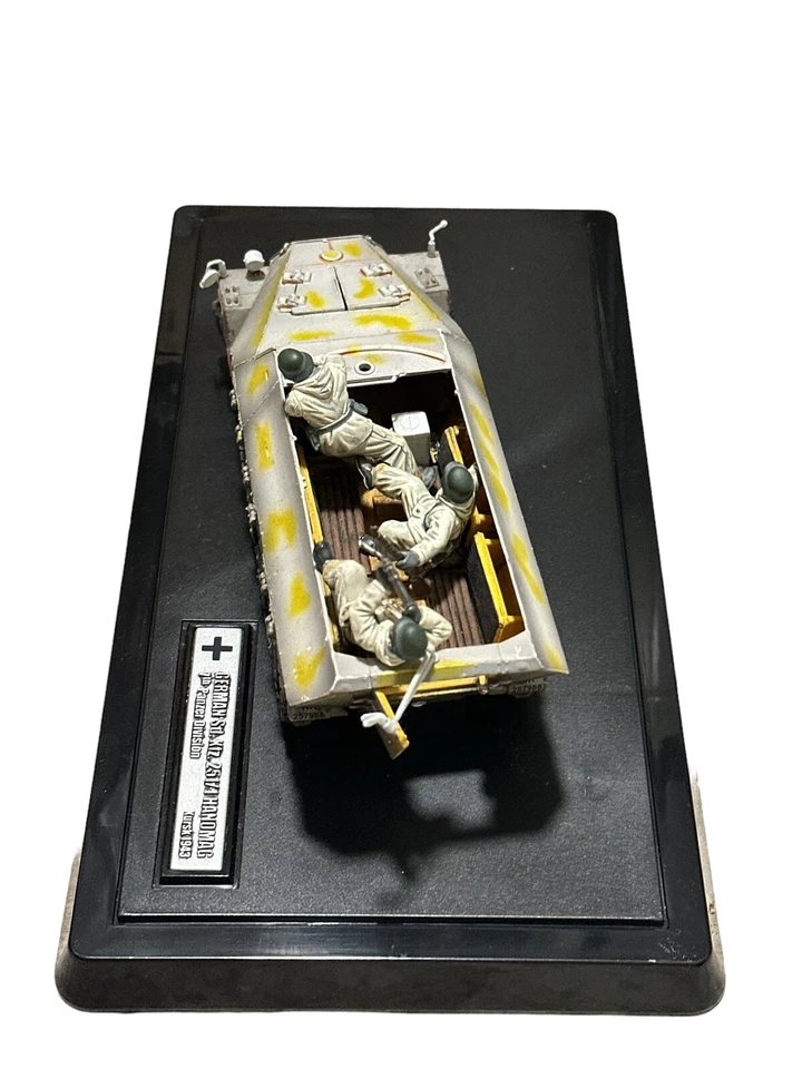 Tanques coleccionables del ejército: Fuerza de Valor alemana y tanque del ejército juguetes del siglo XXI con figura Foto 4 de 4