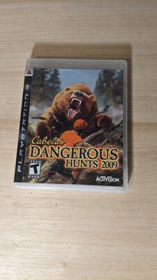 Cabela's Dangerous Hunts 2009 (Sony PlayStation 3 PS3, 2008) Complete CIB