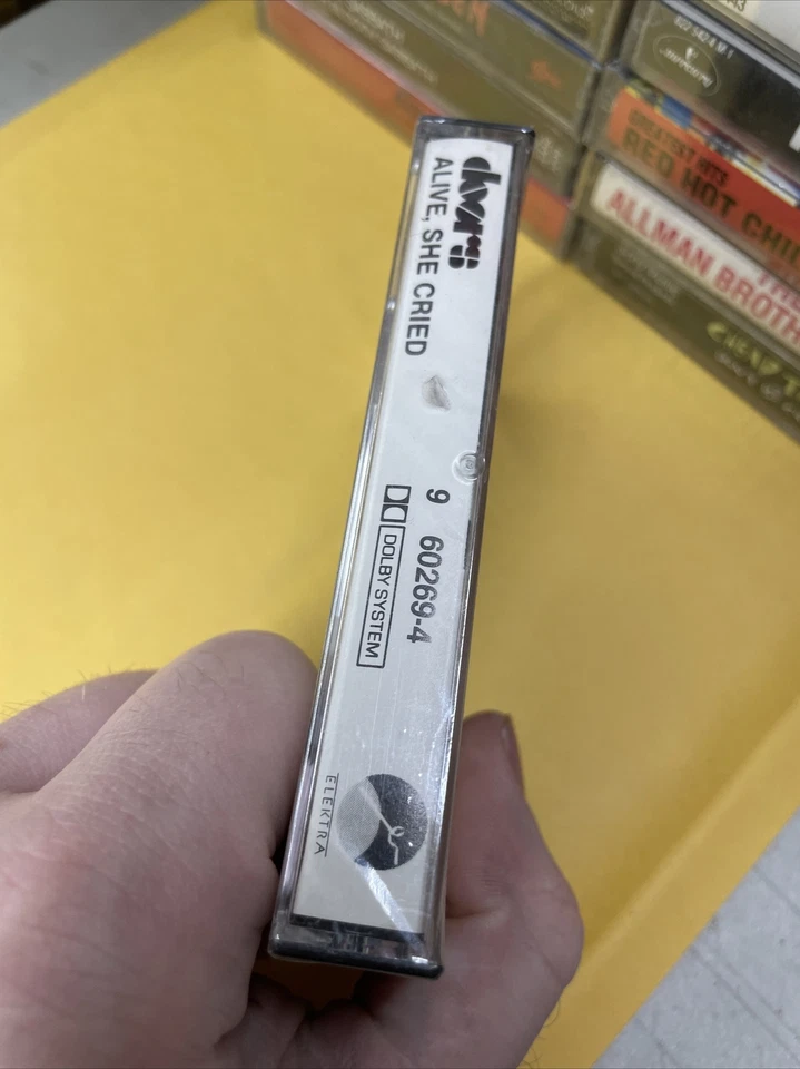 The Doors - Alive, She Cried (Audio Cassette) Elektra Records 60269-4 - Image 2 of 4