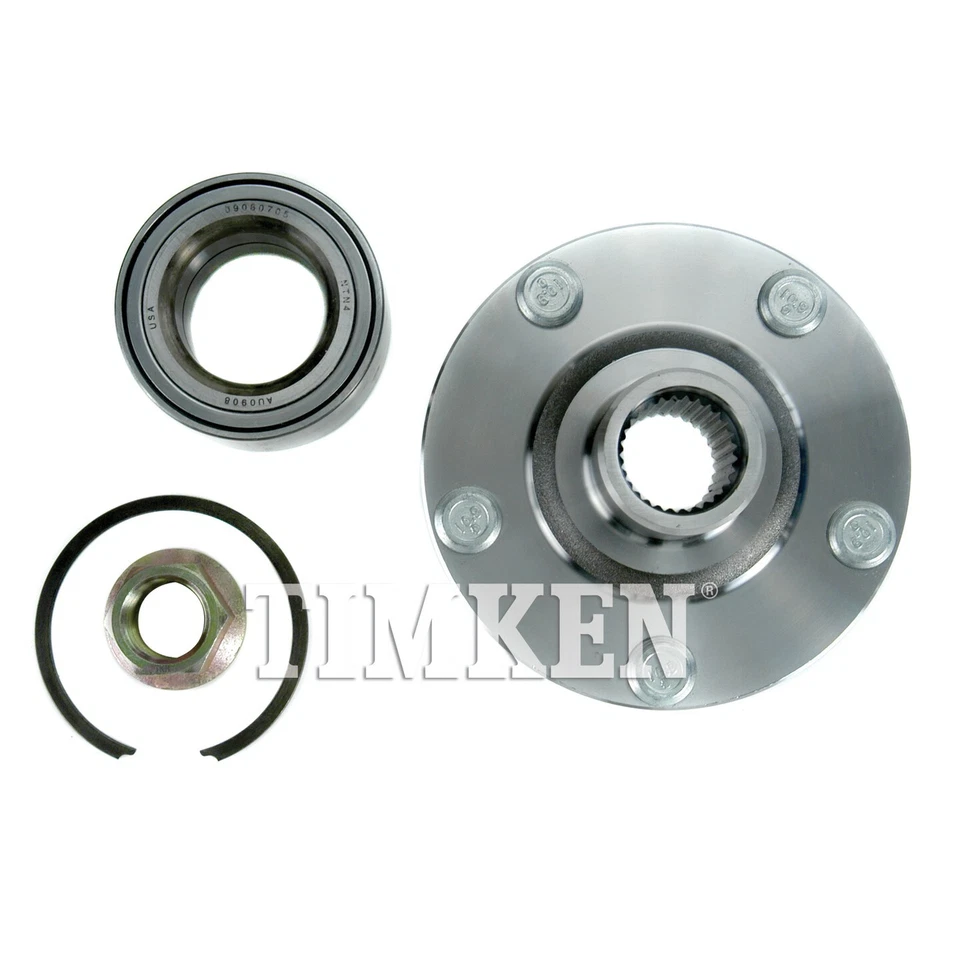 Wheel Bearing and Hub Assembly Front Timken For 2000-2001 INFINITI I30 FWD Foto 3 de 4