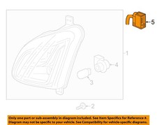 GM OEM 18-21 Equinox Front Lamps Signal Lamps-Harness 84314382