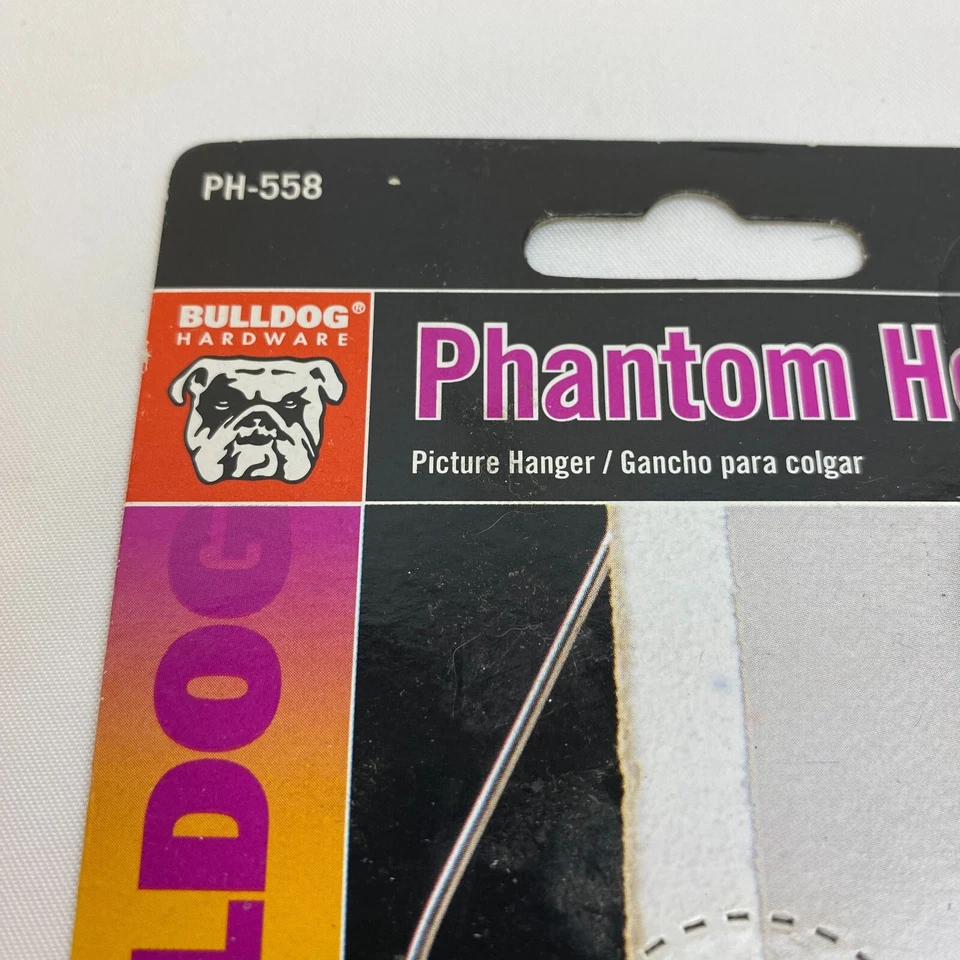 Ganchos Bulldog Phantom - Paquete de 4 sin abrir - Perchas para fotos - ¡Hasta 50 libras! Foto 4 de 4