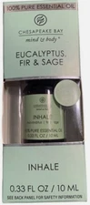 New Chesapeake Bay Eucalyptus Fir & Sage Essential Oil Aromatherapy