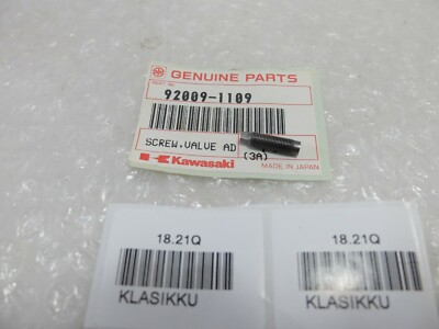 Kawasaki 92009-1109 SCREW VALVE ADJUST Eliminator 600 KLT110