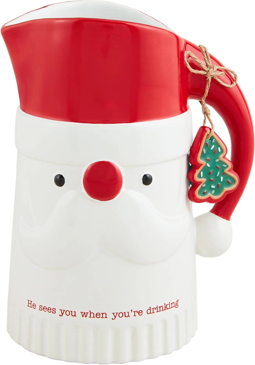 Mud Pie Santa Pitcher