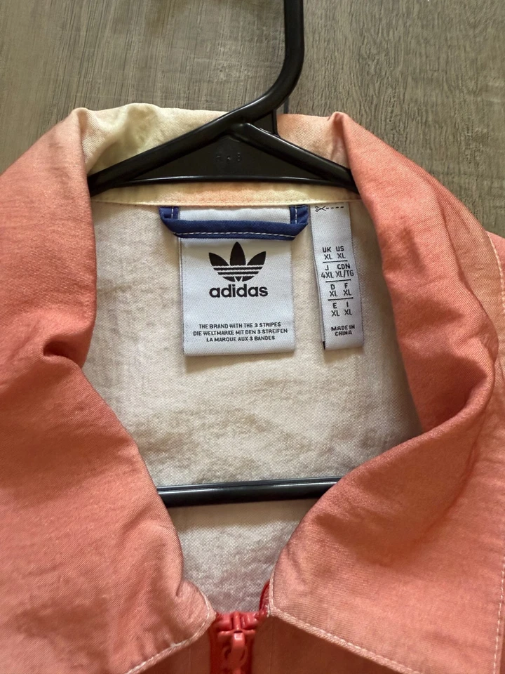 Adidas «Обруч Йорк-Сити» разноцветный спереди молнии рубашка размер XLarge - Изображение 4 из 4