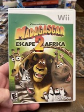 Madagascar: Escape 2 Africa Nintendo Wii Game Complete With Manual