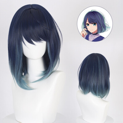 OSHI NO KO Kurokawa Akane Cosplay Wig Short party hair Synthetic Costume Wigs