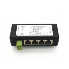POE Injector 4Ports POE Splitter for CCTV Network POE Camera Power Over Ethernet