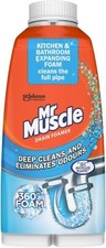 Mr Muscle Drain Foamer Deep Cleans and Eliminates Odours 500ml